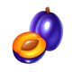 fortune crown 25 plums symbol icon