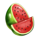 fortune crown 25 watermelon symbol icon