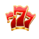 fortune crown gold gift 777 symbol icon