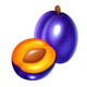 fortune crown gold gift plum symbol icon