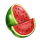 fortune crown gold gift watermelon symbol icon