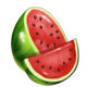 fortune crown watermelon symbol icon