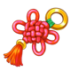 fortune maiden charm symbol icon