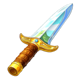 fortune maiden dagger symbol icon
