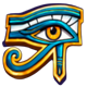 fortune mummy eye of horus symbol icon