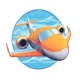 foxin twins plane symbol icon