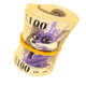 foxin wins money symbol icon