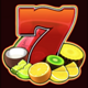 fruit 7 twist seven symbol icon