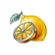 fruit blaze lemon symbol icon