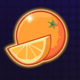 fruit dash orange symbol icon