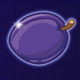 fruit dash plum symbol icon