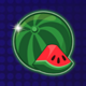 fruit dash watermelon symbol icon