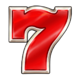 fruit lock 7 red seven symbol icon