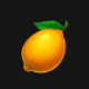fruit machine megabonus lemon symbol icon