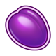 fruit shop frenzy plum symbol icon