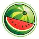 fruit shop powerpoints watermelon symbol icon