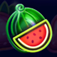 fruit stack mystery win watermelon symbol icon