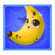 fruity megaways banana symbol icon
