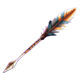full moon frenzy feather spear symbol icon