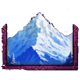 full moon frenzy mountain stage symbol icon