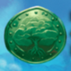 g games zeus rising green coin symbol icon