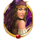 gameart lady luck wild symbol icon