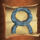 gaming alchemy grey scroll symbol icon