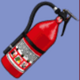 garage extinguisher symbol icon