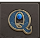 gems of zeus q symbol icon