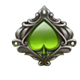 genie magic reel green symbol icon