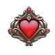 genie magic reel heart symbol icon