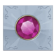 genies touch pink jewel symbol icon