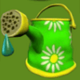 gets the worm watering can symbol icon