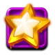 ghost pigger gold star symbol icon
