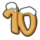 gingerdead 10 symbol icon