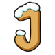gingerdead j symbol icon