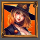 giselle the fortune witch witch portrait symbol icon