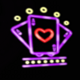 glitter gulch cards symbol icon