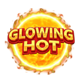 glowing hot 10 classics series scatter symbol icon