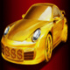 go gold car symbol icon
