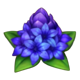 go high cuy apuesta total violet flowers symbol icon