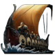 gods of asgard ship symbol icon