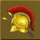 gods of olympus helmet symbol icon