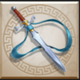 gods of olympus ii sword symbol icon