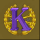 gods of olympus k symbol icon