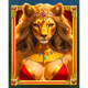 gods of sand lioness queen symbol icon
