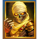 gods of sand mummy king symbol icon