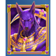 gods of sand purple anubis symbol icon