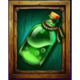 gold and glory hold and win green potion symbol icon