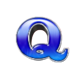 gold cash free spins super wheel blue q symbol icon